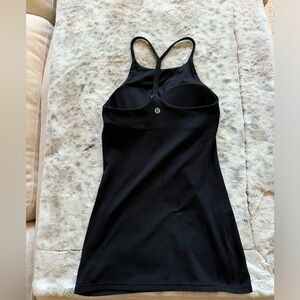 🍋 Black Lululemon Padded Tank 🖤